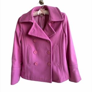 Barneys New York CO-OP Pink Peacoat